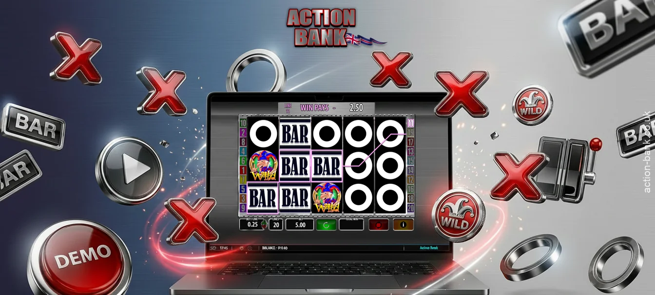 The Action Bank demo version allows players to try out the slot for free without using real money